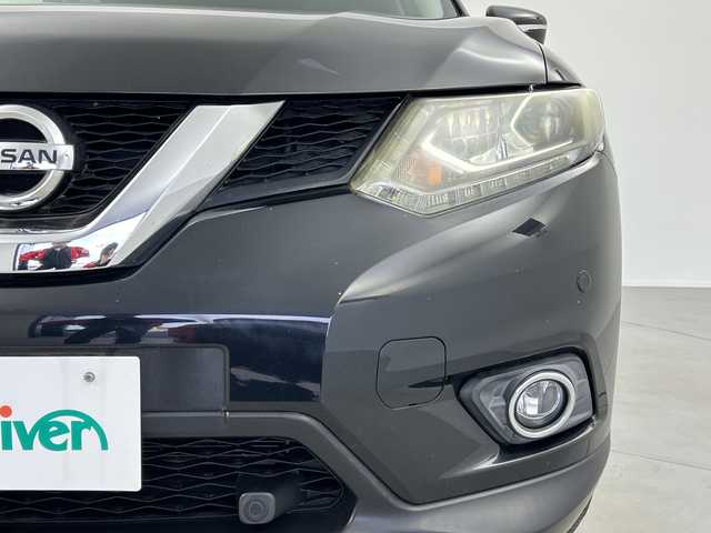 日産 エクストレイル 20X エマージェンシーブレーキ 奈良県 2014(平26)年 7.2万km 黒 純正7インチSDナビ/フルセグTV/Bluetoothオーディオ/DVD再生/バックカメラ/エマージェンシーブレーキ/車線逸脱警報/前後ソナー/横滑り防止/カプロンシート/４WD/ダウンヒルコントロール/ヒーテッドドアミラー/社外ETC/純正キセノンライト/純正フォグ/スマートキー/プッシュスタート/アイドリングストップ/ウインカーミラー/スペアキー