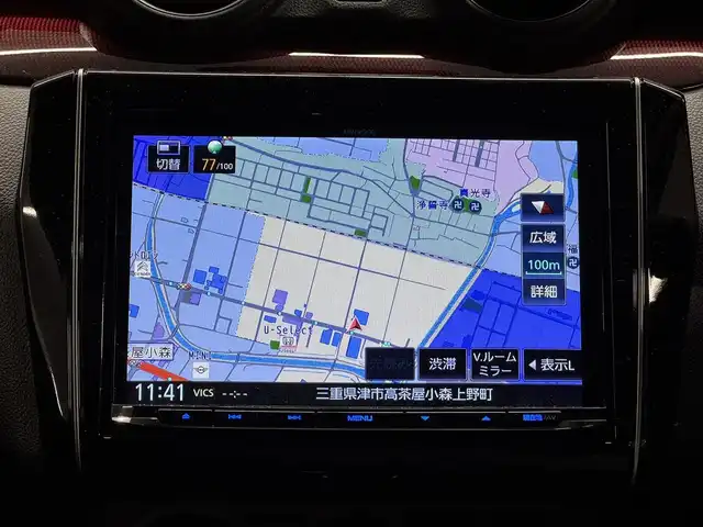スズキ スイフト スポーツ 三重県 2024(令6)年 0.9万km スピーディーブルーメタリック/ブラック2トーンルーフ プレミアムガソリン・ターボ/FF/MTモード付フロア6AT/JVCケンウッド『彩速ナビ』（8インチ） MDV-S810L/（iPod/USB/SD/MEMORY/CD/DVD/TV/FM/AM/Bluetooth/HDMI/SMART USEN）/バックカメラ/ドライブレコーダー 前後/ビルトイン ETC/スズキセーフティサポート/・デュアルセンサーブレーキサポート/・車線逸脱抑制機能/・車線逸脱警報機能/・ふらつき警報機能/・アダプティブクルーズコントロール（ACC）/・ブラインドスポットモニター（車線変更サポート付）/・リヤクロストラフィックアラート/・リヤパーキングセンサー/・標識認識機能（車両進入禁止、はみ出し通行禁止、最高速度）/装備/・シートヒーター（D）/・オートエアコン/・オートライト/・LED ヘッドライト/・フロント＆リヤフォグライト/・ハイビームアシスト/・プッシュスタート/・ステアリングスイッチ/・パドルシフト/・純正17inAW/・スマートキー