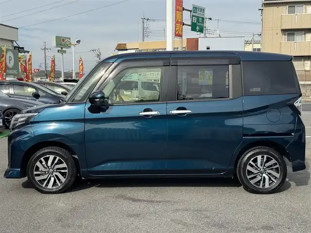 トヨタ ルーミー カスタムG 千葉県 2020(令2)年 4.5万km レーザーブルークリスタルシャイン ワンオーナー/純正ナビ（NSZT-Y68T）/フルセグTV/Bluetooth/全方位カメラ/バックカメラ/両側パワースライド/レーダークルーズコントロール/レーンキープアシスト/衝突軽減システム/コーナーセンサー/オートホールド/電動パーキング/LEDヘッドライト/オートライト/ステアリングスイッチ/純正14インチAW/ビルトインETC/前後ドライブレコーダー/プッシュスタート/スマートキー/純正フロアマット/純正ドアバイザー/アイドリングストップ/横滑り防止装置/ABS/盗難防止装置/保証書/取扱説明書