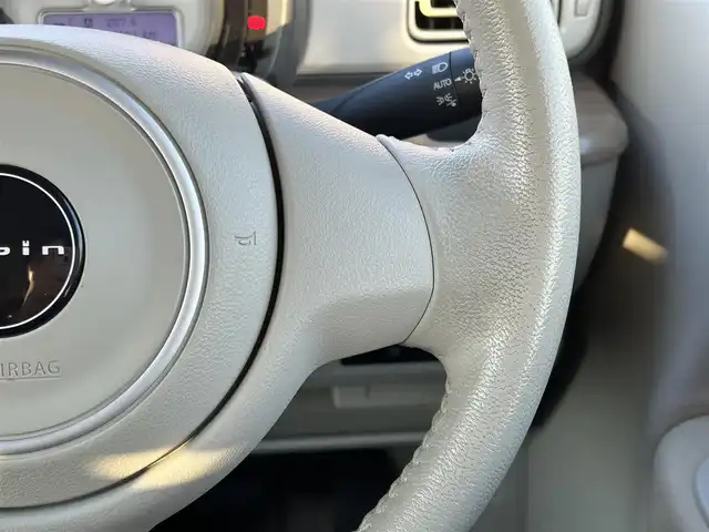 スズキ ラパン X 福岡県 2021(令3)年 1.4万km ピンクⅡ ワンオーナー/衝突軽減ブレーキ/レーンキープアシスト/前席シートヒーター/社外メモリナビ/Bluetooth/フルセグTV/純正14インチアルミホイール