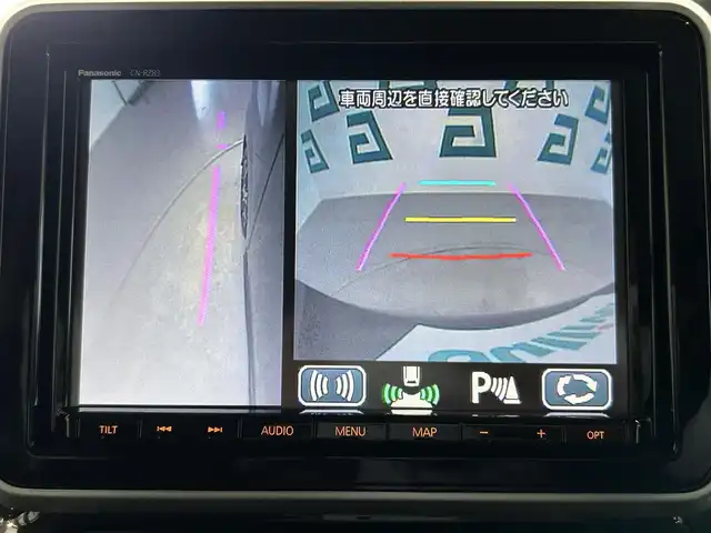 スズキ スペーシア カスタム HYBRID XS ターボ 鹿児島県 2018(平30)年 3.3万km ブルーイッシュブラックパール3 禁煙車　/純正ナビ　/Ｂｌｕｅｔｏｏｔｈ　/フルセグＴＶ　/ＴＶキャンセラー/バック・サイドカメラ　/両側パワスラ　/社外ＥＴＣ　/スマートキー　/クルコン　/後席サーキュレーター　/オートマチックハイビーム　/ロール式サンシェード　/電格ミラー/フロントフォグ/純正ドアバイザー/純正アルミ/純正フロアマット/カーテンエアバッグ