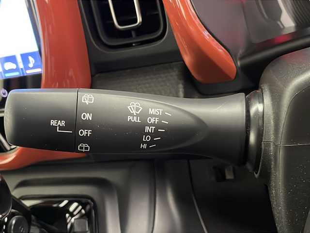 スズキ ハスラー HYBRID X 宮崎県 2020(令2)年 4.8万km バーミリオンオレンジ/ガンメタリック2トーン 禁煙車/衝突被害軽減ブレーキ/純正9型スマホ連携ナビTV/（CD/DVD/FMAM/Bluetooth/フルセグTV)/純正LEDオートライト/純正LEDフォグ/純正15インチアルミ/純正セキュリティアラーム/純正フロアマット/社外前後ドライブレコーダー/レーンディパーチャーアラート/クリアランスソナー/エネチャージ/オートエアコン/ウインカードアミラー/前席シートヒーター/本革巻ハンドル/スマートキー/プッシュエンジンスタート/スペアキー/新車時保証書/取扱い説明書