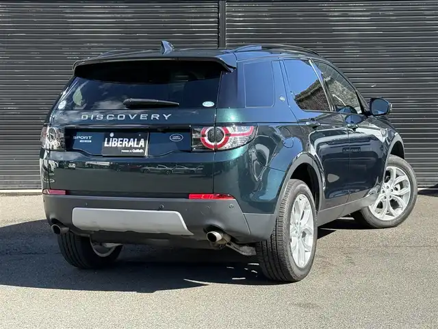 ランドローバー ランドローバー ディスカバリースポーツ　HSE 静岡県 2017(平29)年 1.5万km Ｄグリーン レザーシート/BSM/MERIDIANサウンド/純正ナビ/(Bluetooth/フルセグ)/360°カメラ/パーキングアシスト/ダウンヒルアシストコントロール/メモリー付パワーシート/シートヒーター/スマートキー/フロアマット/純正19インチアルミホイール/保証書/取扱説明書/スペアキー
