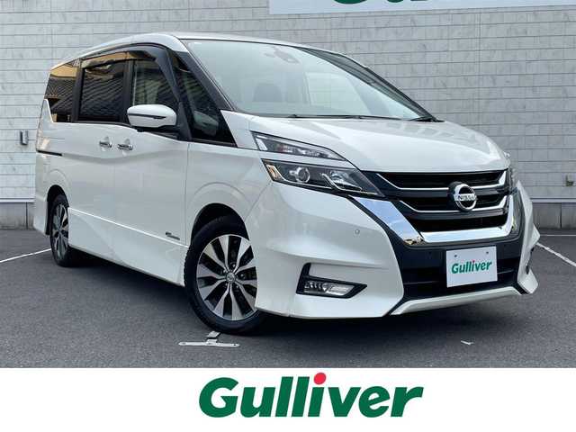 日産 セレナ ハイウェイスター 25thSP B 静岡県 2017(平29)年 7.2万km ブリリアントホワイトパール 純正ナビMM516D-L/・Ｂｌｕｅｔｏｏｔｈ接続可/・ＣＤ/ＤＶＤ再生（Blu-ray対応）/・AM/FM/アラウンドビューモニター/デジタルインナーミラー/プロパイロット/レーダークルーズコントロール/両側パワースライドドア/前後コーナーセンサー/リモコンエンジンスターター/ビルトインＥＴＣ/LEDオートライト/エマージェンシーブレーキ/横滑り防止装置/純正アルミホイール/純正フロアマット/プッシュスタート/スマートキー/スペアキー/取扱説明書