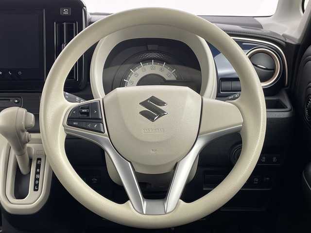 スズキ ワゴンＲ スマイル HYBRID S 新潟県 2021(令3)年 3.2万km インディゴブルーメタリック/ホワイト2トーン 4WD/純正9インチメモリナビ・フルセグTV/全方位モニター/CD・DVD・Bluetooth/両側パワースライドドア/前席シートヒーター/セーフティサポート/デュアルカメラブレーキサポート/誤発進抑制機能/レーンキープアシスト/ハイビームアシスト/コーナーセンサー/横滑り防止装置/充電用USBボート/スマートキー/プッシュスタート