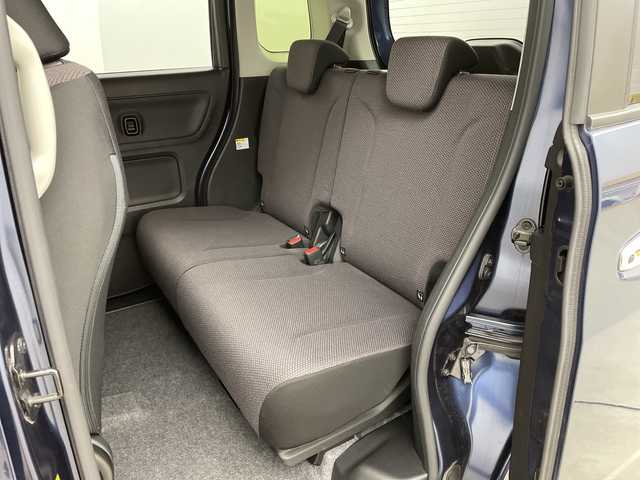 スズキ ワゴンＲ スマイル HYBRID S 新潟県 2021(令3)年 3.2万km インディゴブルーメタリック/ホワイト2トーン 4WD/純正9インチメモリナビ・フルセグTV/全方位モニター/CD・DVD・Bluetooth/両側パワースライドドア/前席シートヒーター/セーフティサポート/デュアルカメラブレーキサポート/誤発進抑制機能/レーンキープアシスト/ハイビームアシスト/コーナーセンサー/横滑り防止装置/充電用USBボート/スマートキー/プッシュスタート