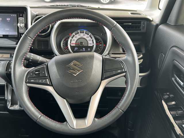 スズキ スペーシア カスタム HYBRID XS 東京都 2018(平30)年 1.4万km ブルーイッシュブラックパール3 ワンオーナー/社外メモリナビ/【フルセグ・DVD再生可・CD・Bluetooth】/バックカメラ/両側パワースライドドア/デュアルセンサーブレーキサポート/車線逸脱警報/横滑り防止機能/運転席シートヒーター/アイドリングストップ/プッシュスタート/スマートキー/スペアキーあり/純正フロアマット/ドアバイザー/新車保証書/取扱説明書