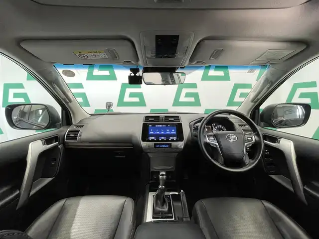 トヨタ ランドクルーザー プラド TX Lパッケージ 鹿児島県 2021(令3)年 4万km ブラック 禁煙　/純正ナビ（CD/DVD/Bluetooth/フルセグTV）　/サンルーフ　/トヨタセーフティセンス　/追従型クルーズコントロール　/前席パワーシート　/バックカメラ　/前席シートヒーター　/前席シートベンチレーション　/LEDヘッドライト　/オートライト/オートマチックハイビーム/前方ドライブレコーダー/ETC　/フロアマット/モデリスタアルミホイール