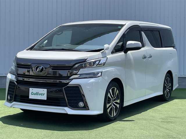 トヨタ ヴェルファイア Z Aエディション ゴールデンアイズ 香川県 2017(平29)年 5.9万km ホワイトパールクリスタルシャイン 登録時走行距離：58540km/ディーラー純正10型ナビ　/バックカメラ/純正12.1型フリップダウンモニター　/両側パワースライドドア/パワーバックドア　/デジタルインナーミラー/ドライブレコーダー/ＥＴＣ　/クルーズコントロール/コーナーセンサー　/レーンキープアシスト/ＬＥＤヘッドライト/オートライト/ハーフレザーシート/オットマン