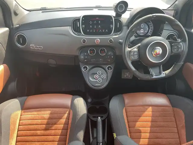 アバルト ５９５ コンペティツィオーネ 静岡県 2019(平31)年 2.3万km グレー Uconnectディスプレイオーディオ Bluetooth CarPlay対応/バックカメラ（社外）/Sabeltシートカーボンシェル/Bremboブレーキ/KONIショックアイバッハサスペンション/レコードモンツァマフラー/ASSO17インチアルミホイール/フルセグTV/GPSレーダー/前後ドライブレコーダー/ETC