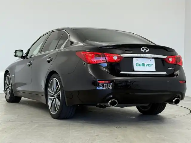 日産 スカイライン ハイブリッド 350GT Type SP 愛知県 2014(平26)年 5.9万km ガーネットブラック 衝突軽減ブレーキ/アダプティブクルーズコントロール/ＨＫＳマフラー/メーカーナビ/　（フルセグＴＶ／ＣＤ／ＤＶＤ／ＢＴ）/ＥＴＣ/アラウンドビュー/ＴＶキャンセラー/本革電動シート/パドルシフト/スマートキー×２/純正１９インチアルミ