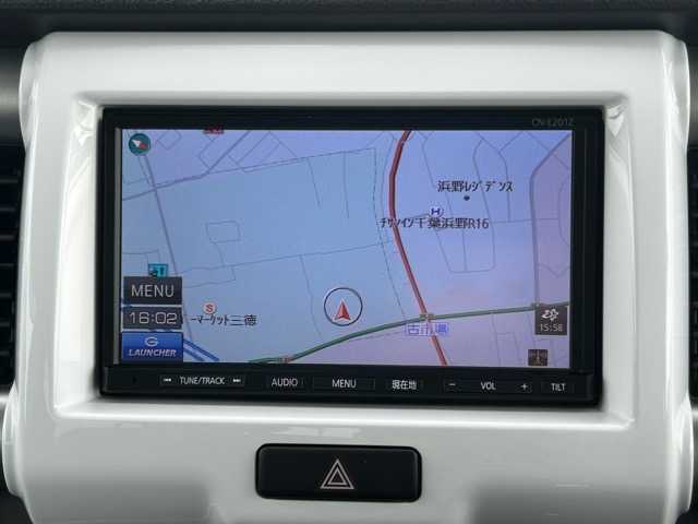 スズキ ハスラー G 千葉県 2015(平27)年 2.5万km スチールシルバーM 純正ナビ/ワンセグTV/プッシュスタートボタン/スマートキー/スペアキー/オートエアコン/横滑り防止装置/衝突被害軽減システム/D席ヒートシーター/純正フロアマット/アイドリングストップ/取扱説明書