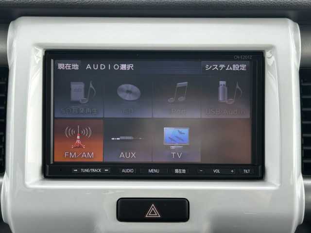 スズキ ハスラー G 千葉県 2015(平27)年 2.5万km スチールシルバーM 純正ナビ/ワンセグTV/プッシュスタートボタン/スマートキー/スペアキー/オートエアコン/横滑り防止装置/衝突被害軽減システム/D席ヒートシーター/純正フロアマット/アイドリングストップ/取扱説明書