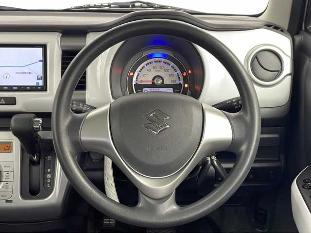 スズキ ハスラー G 愛知県 2015(平27)年 2.5万km スチールシルバーM 純正ナビ/ワンセグTV・CD/プッシュスタートボタン/スマートキー/スペアキー１本/オートエアコン/横滑り防止装置/衝突被害軽減システム/D席ヒートシーター/純正フロアマット/アイドリングストップ/保証書/取扱説明書