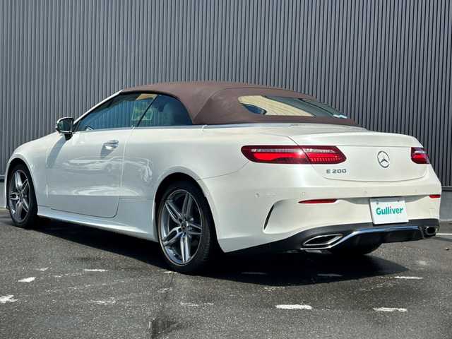 メルセデス・ベンツ Ｅ２００ カブリオレ スポーツ 福島県 2018(平30)年 4.7万km ダイヤモンドホワイト 純正HDDナビ/（FM/AM/BT/USB/フルセグ）/レザーパッケージ/マキアートベージュレザーシート/ナッパレザーシート/茶幌/Burmesterサラウンドサウンドシステム/360度カメラシステム/マルチビームLEDヘッドランプ/アダプティブハイビームアシストプラス/ヘッドアップディスプレイ/ETC2.0/アダプティブクルーズコントロール/電動オープン/AMGフロアマット/プッシュスタート/前席パワーシート/前席シートヒーター