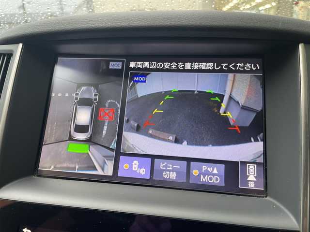 日産 スカイライン ハイブリッド 350GT タイプSP 60thLTD 和歌山県 2017(平29)年 3.3万km ブリリアントホワイトパール 純正ナビ/（AM/FM/CD/DVD/USB/AUX/Bluetooth/TV）/アラウンドビュー＆リアモニター/クリアランスソナー/サイドカメラ/クルーズコントロール（追従有）/D/Nシートヒーター/D/Nパワーシート/パドルシフト/前後ドライブレコーダー/オートライト/プッシュスタート/オートライト/純正ホイール/保証書
