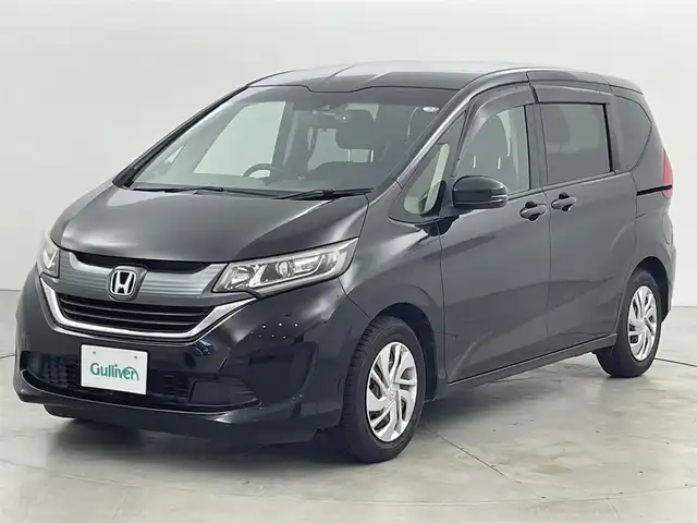 ホンダ フリード G ホンダセンシング 福岡県 2018(平30)年 6.5万km プレミアムスパークルブラックパール 社外ナビ（フルセグＴＶ）　/バックカメラ　/ビルトインＥＴＣ　/前方ドラレコ　/アダプティブクルコン　/ホンダセンシング　/衝突被害軽減ブレーキ　/レーンキープ　/先行車発進お知らせ　/標識認識機能　/両側電動スライドドア　/ＬＥＤヘッドライト