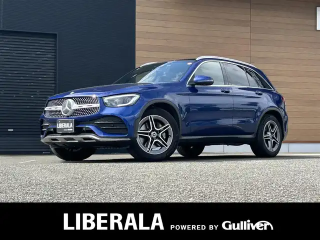 メルセデス・ベンツ ＧＬＣ２２０ d 4マチック AMGライン 宮崎県 2020(令2)年 4.7万km ブリリアントブルーM 純正メモリナビ/・AM/・FM/・Bluetooth/・フルセグTV/・USB/・AppleCarPlay/・AndroidAuto/ブラインドスポットモニター/全方位カメラ/・バック/・フロント/・サイド/パノラミックスライディングルーフ/アクティブクルーズコントロール/・レーンキープ/ETC2.0/前後ドライブレコーダー/パワーバックドア/革巻きステアリング/ステアリングリモコン/パドルシフト/ブラック調コンビシート/・DN席パワーシート/・DN席シートヒーター/マルチビームLEDヘッドライト/・オートライト/・オートマチックハイビーム/アイドリングストップ