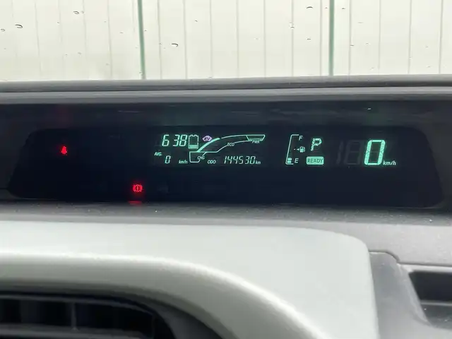 トヨタ アクア S 山梨県 2012(平24)年 14.5万km ライムホワイトパールクリスタルシャイン 純正ナビ（NSZT-W62G）/Bluetooth/TV/AM/FM/CD/DVD/バックカメラ/ETC/スペアキー/スマートキー/プッシュスタート/ステアリングスイッチ/ISOFIX