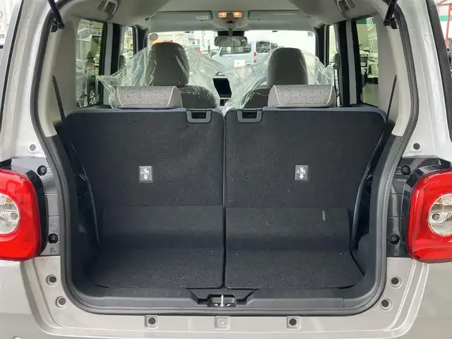 ダイハツ ムーヴ キャンバス ストライプス G 山口県 2025(令7)年 0.1千km シャイニングホワイトパール/スムーズグレーマイカメタリック 純正LEDヘッドライト/純正LEDフォグ/両側パワースライド/スマートキー/エンジンプッシュスタート/オートライト/フロントシートヒーター/スペアキー（1個）あり