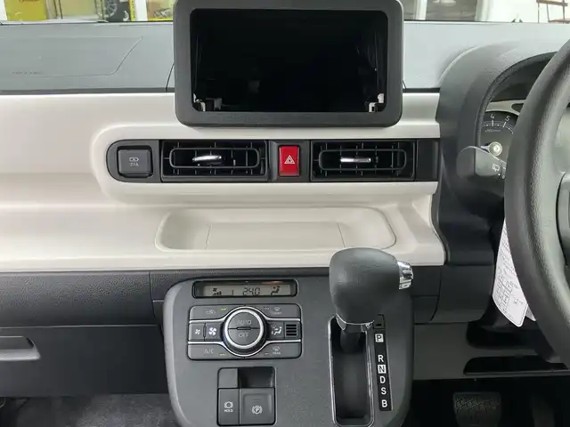 ダイハツ ムーヴ キャンバス ストライプス G 山口県 2025(令7)年 0.1千km シャイニングホワイトパール/スムーズグレーマイカメタリック 純正LEDヘッドライト/純正LEDフォグ/両側パワースライド/スマートキー/エンジンプッシュスタート/オートライト/フロントシートヒーター/スペアキー（1個）あり