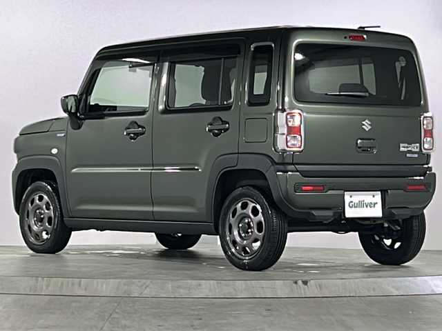 スズキ ハスラー HYBRID G 広島県 2025(令7)年 1.7万km クールカーキPM 禁煙/デュアルカメラブレーキサポート/社外ナビ/バックカメラ/フルセグTV/Bluetooth/シートヒーター/LEDオートライト/コーナーセンサー（リア）/レーダークルーズコントロール/レーンキープ/ドライブレコーダー/ETC/純正フロアマット/ステアリングスイッチ/アイドリングストップ