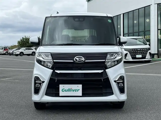 ダイハツ タント カスタム X セレクション 奈良県 2020(令2)年 5.7万km シャイニングホワイトパール 純正ナビ（NMZK-W70D)/（フルセグ／ＢＴ／ＣＤ／ＤＶＤ）/バックカメラ/衝突軽減システム/前後コーナーセンサー/レーンキープシステム/両側パワースライドドア/ハーフレザーシート/前席シートヒーター/後席サンシェード/前方ドライブレコーダー/ＥＴＣ/純正14インチＡＷ