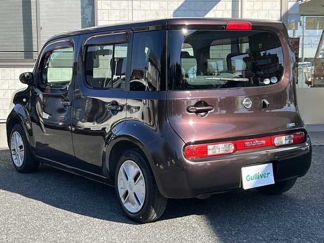 日産 キューブ 15X Mセレクション 埼玉県 2009(平21)年 10万km ビターショコラ 純正ナビ /(SD/CD/AUX/DVD/Photo/iPod)/バックカメラ /ワンオーナー/プッシュスタート　/純正フロア　/純正オーディオ　/パワーステアリング　/パワーウィンドウ　/ABS　/保証書　/取扱説明書　/スマートキー　/スペアキー1本