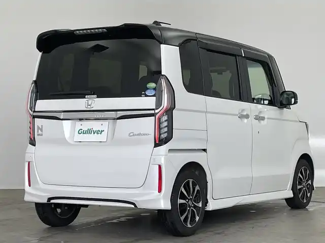 ホンダ Ｎ ＢＯＸ カスタム G L ホンダセンシング 大分県 2018(平30)年 5.7万km プラチナホワイトパール 純正ナビ　/バックカメラ　/ホンダセンシング　/クルーズコントロール　/ＥＴＣ　/フルセグＴＶ　/パワースライドドア　/フルセグＴＶ　/純正１４型アルミホイール　/ＬＥＤライト　/純正ドライブレコーダー　/コーナーセンサー