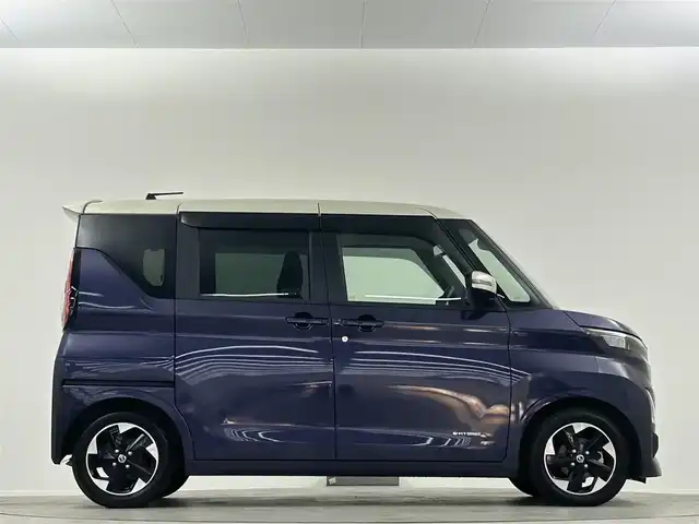 日産 ルークス HWS X プロパイロットED 埼玉県 2020(令2)年 1.2万km アメジストパープル プロパイロット　純正９インチナビ　Ｂｌｕｅｔｏｏｔｈ　フルセグＴＶ　全方位カメラ　両側パワースライドドア　ハンズフリーオートドア　シートカバー　コーナーセンサー アイドリングストップ