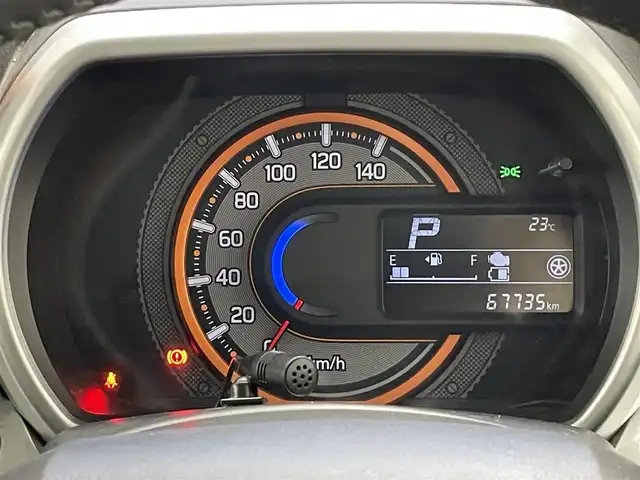 スズキ スペーシア ギア HYBRID XZターボ 愛知県 2019(平31)年 6.8万km ブリスクブルーメタリック/ガンメタリック2トーンルーフ 純正８型ナビ　ＨＵＤ　全方位カメラ　禁煙車　両側パワスラ　シートヒーター　ＥＴＣ　前後ドラレコ　フルセグ　ＤＶＤ　セーフティサポート　衝突軽減　レーンキープ　ＬＥＤオートライト　クルコン　パドルシフト ルーフレール　Bluetooth　USB　プッシュスタート　スマートキー　