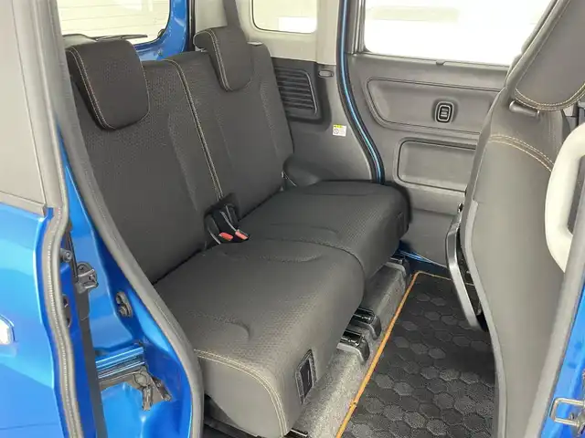 スズキ スペーシア ギア HYBRID XZターボ 愛知県 2019(平31)年 6.8万km ブリスクブルーメタリック/ガンメタリック2トーンルーフ 純正８型ナビ　ＨＵＤ　全方位カメラ　禁煙車　両側パワスラ　シートヒーター　ＥＴＣ　前後ドラレコ　フルセグ　ＤＶＤ　セーフティサポート　衝突軽減　レーンキープ　ＬＥＤオートライト　クルコン　パドルシフト ルーフレール　Bluetooth　USB　プッシュスタート　スマートキー　