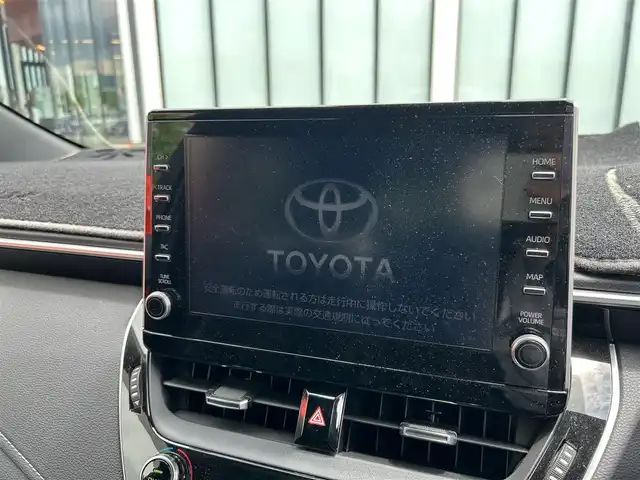 トヨタ カローラ スポーツ ハイブリッドG Z 大阪府 2020(令2)年 2.1万km アティチュードブラックマイカ/ダークブルーマイカメタリック 2トーン 純正９インチナビ/  フルセグTV/Bluetooth/USB/バックモニター/衝突軽減ブレーキ　/コーナーセンサー/横滑り防止装置/ＢＳＭ/前席シートヒーター/レーダークルーズコントロール/レーンキープアシスト/前後ドライブレコーダー/オートマチックハイビーム/純正18インチアルミホイール/ハーフレザーシート/純正フロアマット/プッシュスタート/スマートキー/ＥＴＣ/ＬＥＤ/禁煙車