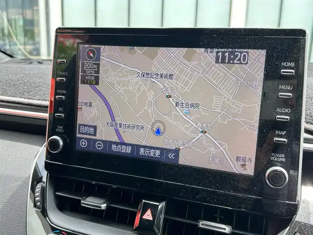 トヨタ カローラ スポーツ ハイブリッドG Z 大阪府 2020(令2)年 2.1万km アティチュードブラックマイカ/ダークブルーマイカメタリック 2トーン 純正９インチナビ/  フルセグTV/Bluetooth/USB/バックモニター/衝突軽減ブレーキ　/コーナーセンサー/横滑り防止装置/ＢＳＭ/前席シートヒーター/レーダークルーズコントロール/レーンキープアシスト/前後ドライブレコーダー/オートマチックハイビーム/純正18インチアルミホイール/ハーフレザーシート/純正フロアマット/プッシュスタート/スマートキー/ＥＴＣ/ＬＥＤ/禁煙車
