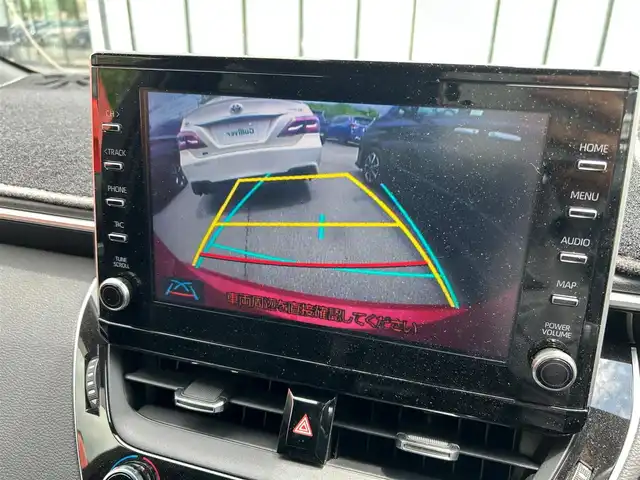 トヨタ カローラ スポーツ ハイブリッドG Z 大阪府 2020(令2)年 2.1万km アティチュードブラックマイカ/ダークブルーマイカメタリック 2トーン 純正９インチナビ/  フルセグTV/Bluetooth/USB/バックモニター/衝突軽減ブレーキ　/コーナーセンサー/横滑り防止装置/ＢＳＭ/前席シートヒーター/レーダークルーズコントロール/レーンキープアシスト/前後ドライブレコーダー/オートマチックハイビーム/純正18インチアルミホイール/ハーフレザーシート/純正フロアマット/プッシュスタート/スマートキー/ＥＴＣ/ＬＥＤ/禁煙車