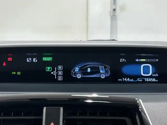 トヨタ プリウス S ツーリングセレクション 愛知県 2016(平28)年 1.7万km エモーショナルレッド アルパイン９インチナビ/シートヒーター/ビルトインＥＴＣ/バックカメラ/ＩＳＯＦＩＸ/アクセサリーソケット/ＬＥＤヘッドライト/オートエアコン/合成皮革シート/シャークアンテナ/オートライト/社外フロアマット/純正17インチアルミホイール