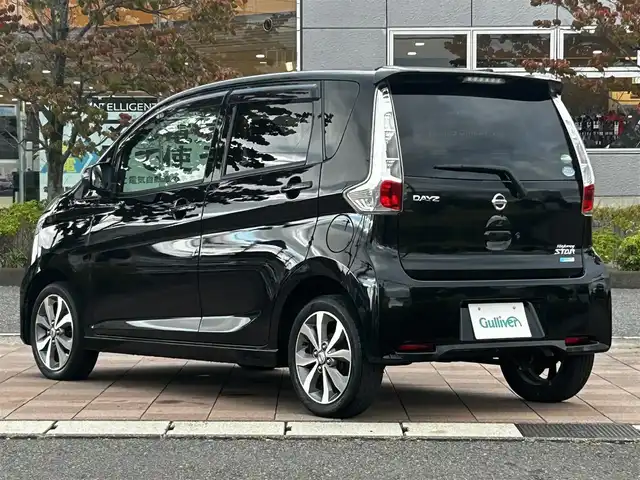 日産 デイズ ハイウェイスターG 福島県 2014(平26)年 4.3万km ブラック 純正メモリナビ/フルセグTV/CD/DVD/BT/バックカメラ/アラウンドビューモニター/ETC/ドアバイザー/フロアマット/純正15inAW/スマートキー/プッシュスタート/アイドリングストップ/取扱説明書/保証書