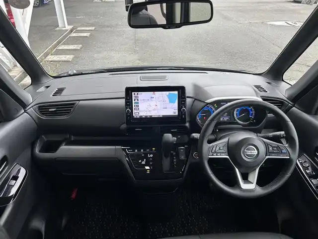 日産 ルークス HWS Gターボ プロパイロットED 静岡県 2021(令3)年 4.1万km アメジストパープル 純正9インチナビ/（CD/DVD/SD/FM/AM/Bluetooth）/フルセグTV/全周囲カメラ/両側電動スライドドア/オートライト/オートハイビーム/クルーズコントロール/レーンキープアシスト/LEDヘッドライト/純正15AW