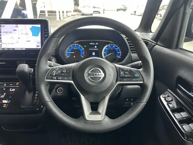 日産 ルークス HWS Gターボ プロパイロットED 静岡県 2021(令3)年 4.1万km アメジストパープル 純正9インチナビ/（CD/DVD/SD/FM/AM/Bluetooth）/フルセグTV/全周囲カメラ/両側電動スライドドア/オートライト/オートハイビーム/クルーズコントロール/レーンキープアシスト/LEDヘッドライト/純正15AW