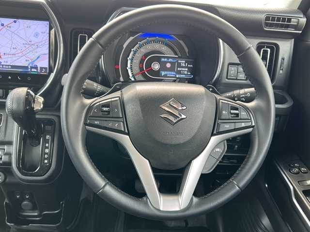スズキ ハスラー Jスタイル ターボ 埼玉県 2021(令3)年 2.9万km ブルーイッシュブラックパール 360°カメラ/ドラレコ/ETC/純正メモリナビ（CD/DVD/USB/BT/AM/FM）/フルセグテレビ/ドアバイザー/コーナーセンサー/ルーフレール/シートヒーター/純正フロアマット/ISOFIX/クルーズコントロール追従機能有/レーンアシスト/オートライト/オートハイビーム/LEDライト/衝突軽減/パーキングアシスト/横滑り防止/電動格納ミラー/パドルシフト/プッシュスタート/グリップコントロール/スノーモード/ヒルディセントコントロール/アイドリングストップ/フルフラットシート/イモビライザー