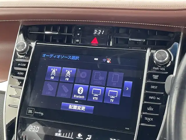 トヨタ ハリアー プレミアム 埼玉県 2018(平30)年 5.5万km スパークリングブラックパールクリスタルシャイン 純正9インチナビ/ CD DVD 地デジTV Bluetooth/JBLサウンド/バックカメラ/プリクラッシュセーフティ/レーンディパーチャーアラート/クルーズコントロール/クリアランスソナー /パワーバックドア/ドライブレコーダー/LEDオートライト/オートハイビーム/ETC2.0