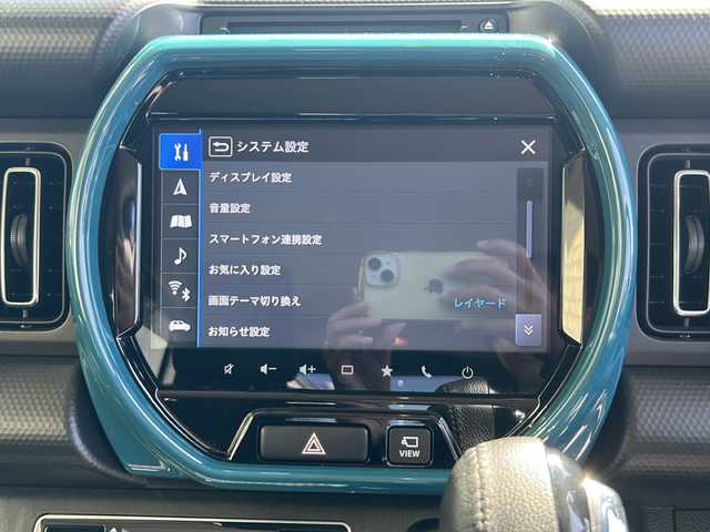 スズキ ハスラー HYBRID X ターボ 香川県 2020(令2)年 7.4万km デニムブルー ガンメタリック 2トーン 9インチHDディスプレイナビ/フルセグテレビ/CD/DVD再生機能/パノラミックビューモニター/シートヒーター/前後コーナーセンサー/片側シートバックテーブル/LEDヘッドライト/ETC