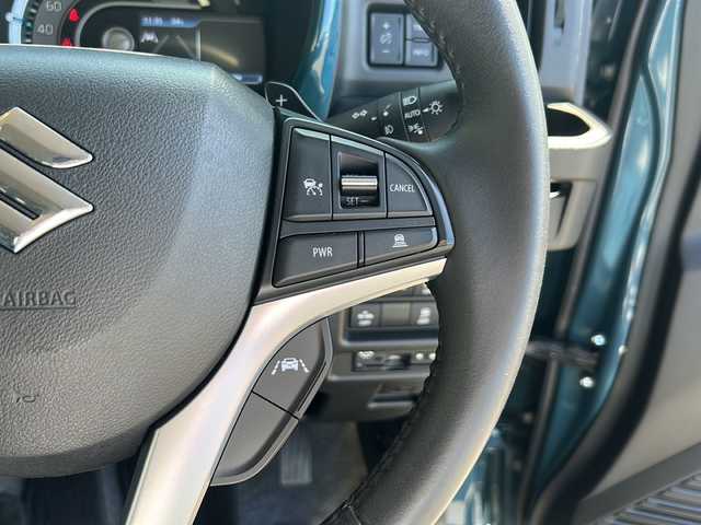 スズキ ハスラー HYBRID X ターボ 香川県 2020(令2)年 7.4万km デニムブルー ガンメタリック 2トーン 9インチHDディスプレイナビ/フルセグテレビ/CD/DVD再生機能/パノラミックビューモニター/シートヒーター/前後コーナーセンサー/片側シートバックテーブル/LEDヘッドライト/ETC