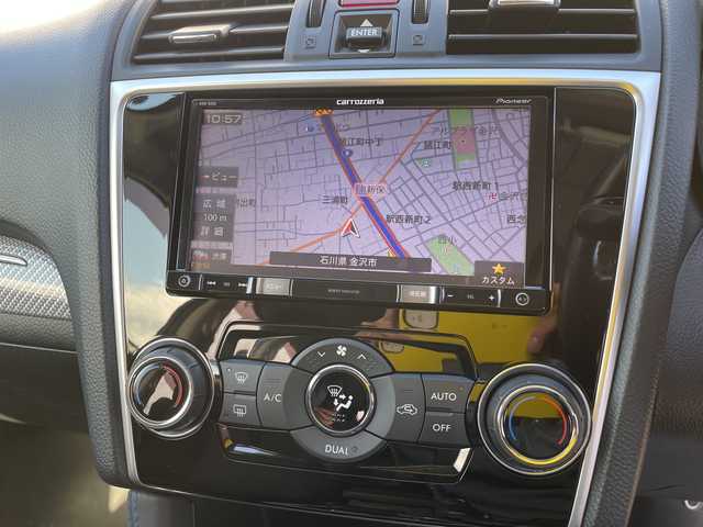 スバル レヴォーグ 1．6GT－S アイサイト 石川県 2014(平26)年 8.4万km パール ４ＷＤ　社外メモリーナビ　フルセグＴＶ　バックカメラ　ＬＥＤヘッドライト　ＥＴＣ　アイサイト　レーダークルーズ　純正アルミホイール　スマートキー　プッシュスタート　電動ミラー　保証書