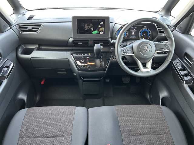 三菱 ｅＫクロススペース T プラスエディション 栃木県 2022(令4)年 0.6万km シルキーホワイト 禁煙車/4WD/シートヒーター/衝突被害軽減システム/レーンキープアシスト/オートライト/ダウンヒルアシストコントロール/コーナーセンサー/バックカメラ/アラウンドヴューモニター/LEDヘッドライト/ETC/両側パワースライドドア/ハンズフリースライドドア/純正15インチアルミホイール/純正フロアマット/スマートキー/スペアキー