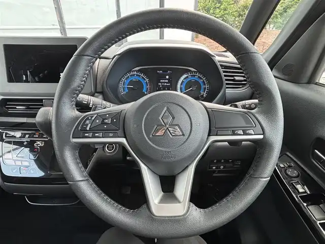 三菱 ｅＫクロススペース T プラスエディション 宮城県 2022(令4)年 0.6万km シルキーホワイト 禁煙車/4WD/シートヒーター/衝突被害軽減システム/レーンキープアシスト/オートライト/ダウンヒルアシストコントロール/コーナーセンサー/バックカメラ/アラウンドヴューモニター/LEDヘッドライト/ETC/両側パワースライドドア/ハンズフリースライドドア/純正15インチアルミホイール/純正フロアマット/スマートキー/スペアキー/後席サンシェード/ウインカーミラー