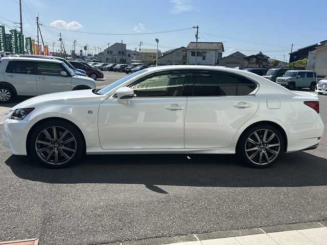 レクサス ＧＳ 350 Fスポーツ 香川県 2012(平24)年 2.7万km ホワイトパールクリスタルシャイン 純正ナビ/レザーシート/フルセグテレビ/CD/DVD再生機能/バックカメラ/パワーシート/シートヒーター/エアシート/ステアリングヒーター/シートメモリー/LEDヘッドライト/ETC