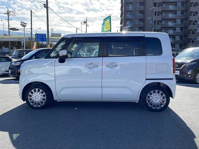 スズキ ワゴンＲ スマイル HYBRID X 長野県 2022(令4)年 1.9万km ピュアホワイトP 禁煙車/純正ナビ/フルセグTV/全周囲カメラ/BluetoothAudio/両側パワースライドドア/クルーズコントロール（追従機能有り）/オートマチックハイビーム/LEDヘッドライト/アイドリングストップ/コーナーセンサー/プッシュスタート/シートヒーター/オートライト/Wエアバッグ/スマートキー/スペアキー/Wエアバッグ/ABS