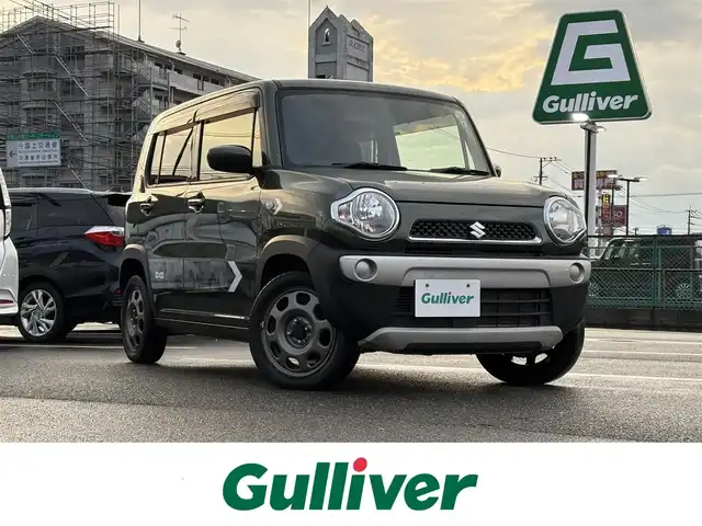 スズキ ハスラー G 大分県 2019(令1)年 2.6万km クールカーキPM ・オーディオ/・デュアルカメラブレーキサポート/・シートヒーター/・レーンアシスト/・ベンチシート/・フルフラットシート/・スマートキー/・プッシュスタートボタン/・アイドリングストップ/・オートエアコン/・フロアマット