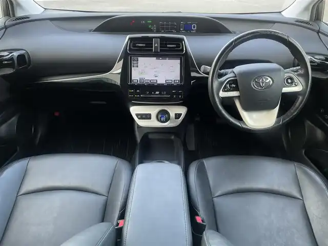 トヨタ プリウス S ツーリングセレクション 群馬県 2018(平30)年 7.6万km ホワイトパールクリスタルシャイン モデリスタフルエアロ/純正9インチナビ【NSZT-Y66T】/Bluetooth/AM/FM/HDMI/CD/DVD/フルセグテレビ/プリクラッシュセーフティ/レーンディパーチャーアラート/クリアランスソナー/レーダークルーズコントロール/LEDヘッドライト&LEDフォグ/バックカメラ/D/N席シートヒーター/ETC/純正フロアマット/トノカバー/スマートキー/純正17インチAW/保証書/取扱説明書